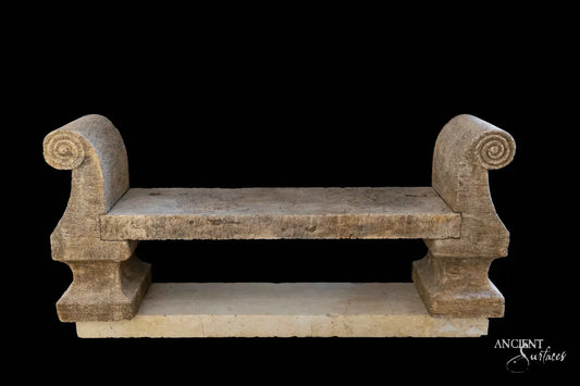 reclaimed_antique_limestone_benches_garden_seating_hand_carved_stone_furniture_Ancient_Surfaces_outdoor_design_european_architecture