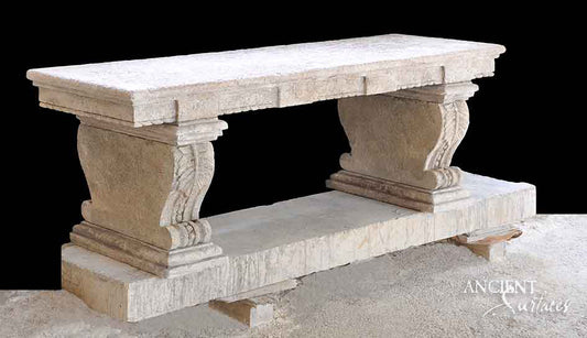 reclaimed_antique_limestone_benches_garden_seating_hand_carved_stone_furniture_Ancient_Surfaces_outdoor_design_european_architecture